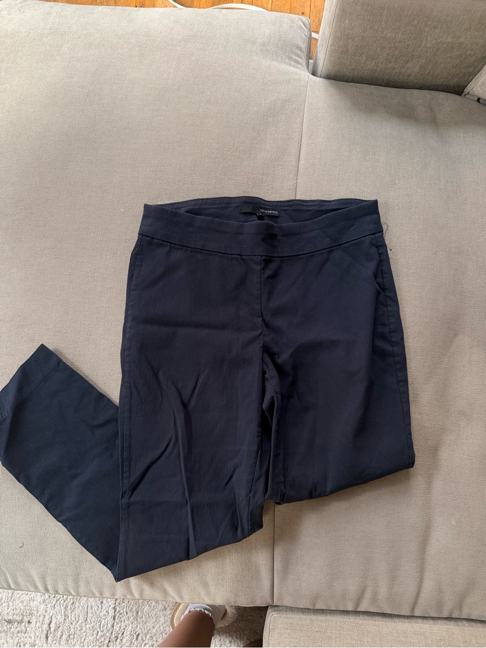 Harve Benard Navy Skinny Pull-On Pants